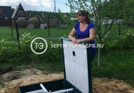 Установка септика Топас 8
