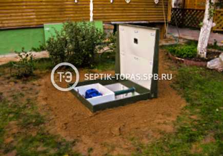 Монтаж септика Топас 5 Пр